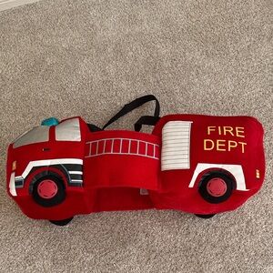 Red Fire Truck Kids Costume